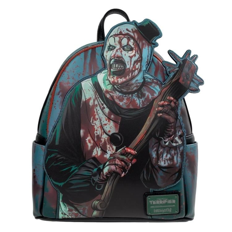 Terrifier Art the Clown Blood Splatter Glow-in-the-Dark Exclusive Limited Edition Mini Backpack Gallery Image 3