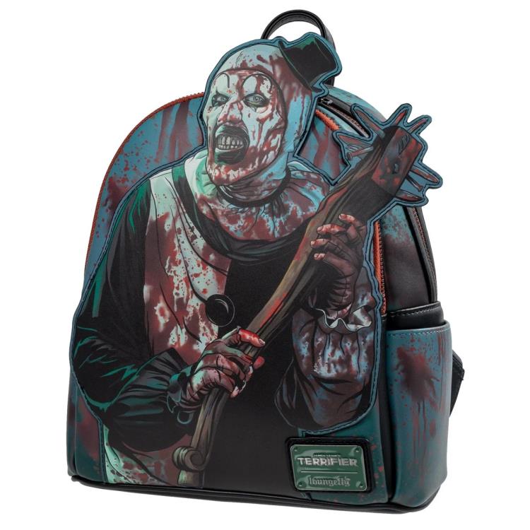 Terrifier Art the Clown Blood Splatter Glow-in-the-Dark Exclusive Limited Edition Mini Backpack Gallery Image 5