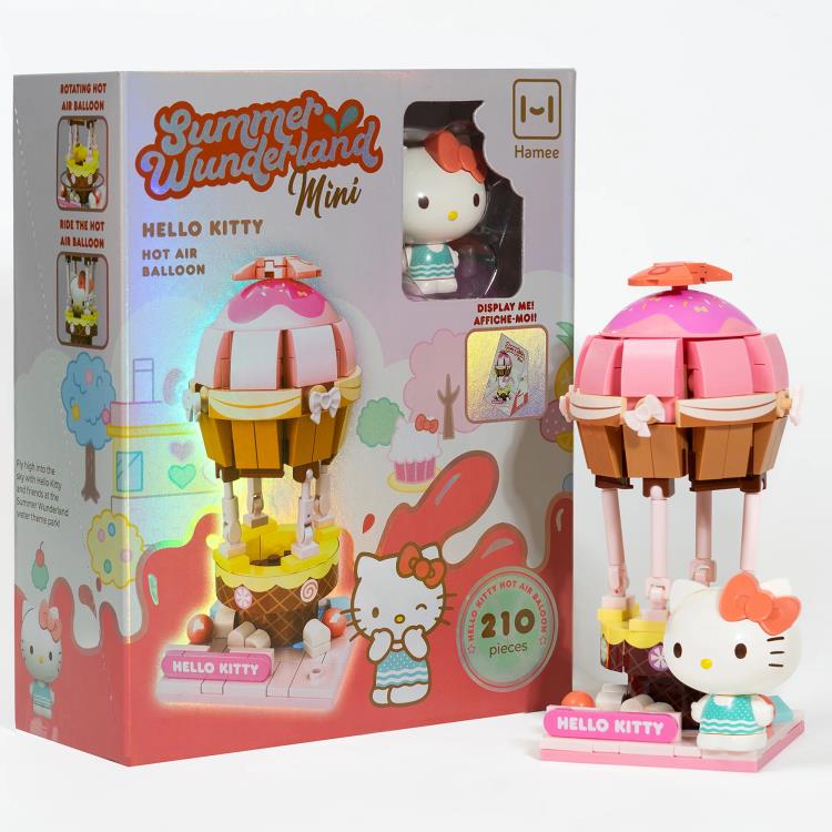 Sanrio Hello Kitty and Friends Summer Wunderland Mini Hello Kitty Hot Air Balloon Building Block Set Gallery Image 3