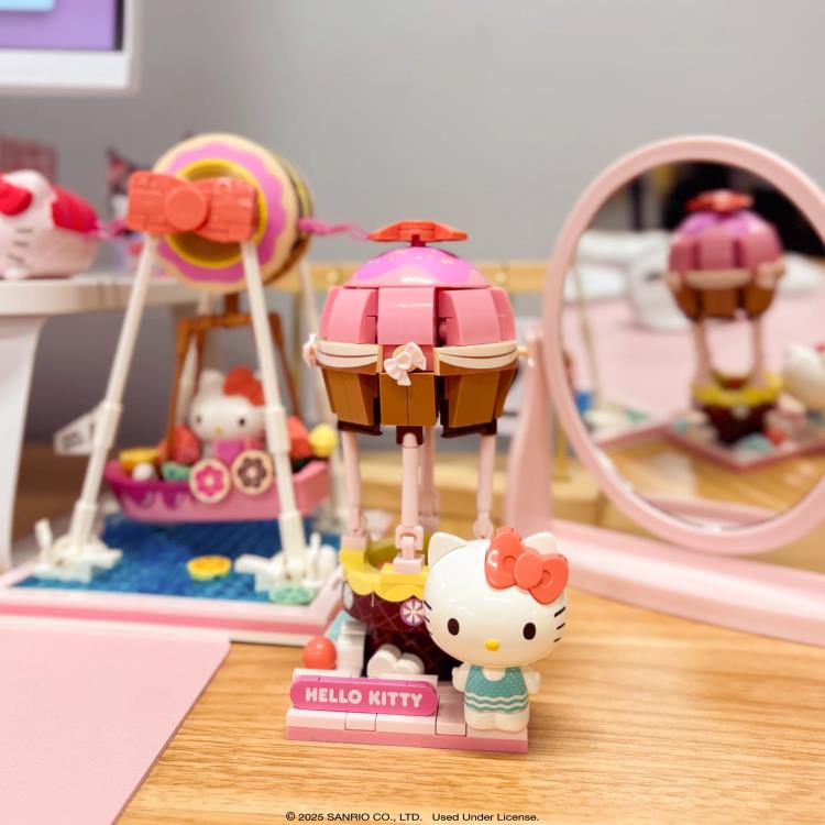 Sanrio Hello Kitty and Friends Summer Wunderland Mini Hello Kitty Hot Air Balloon Building Block Set Gallery Image 6