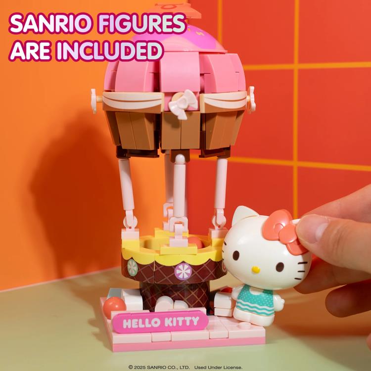 Sanrio Hello Kitty and Friends Summer Wunderland Mini Hello Kitty Hot Air Balloon Building Block Set Gallery Image 5