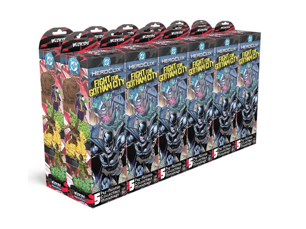 DC Comics HeroClix Fight for Gotham City Brick of 12 Booster Boxes