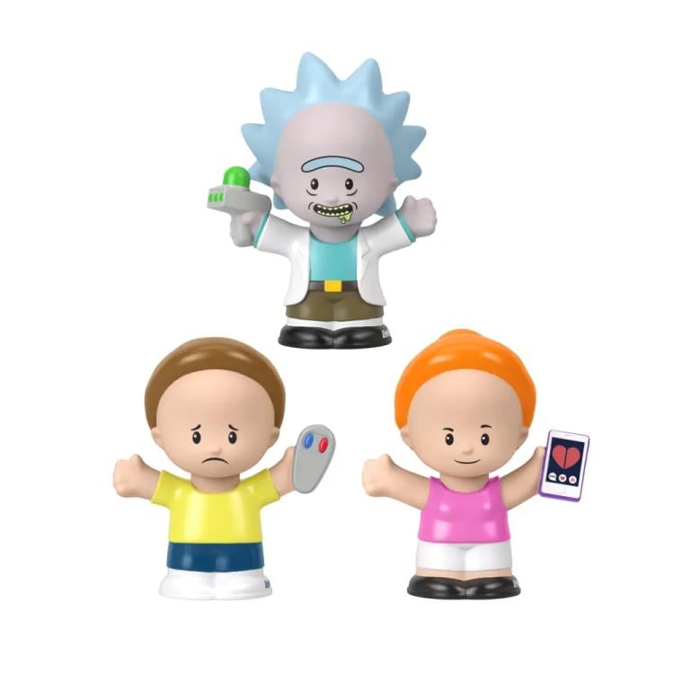 Rick and Morty Little People Collector Exclusive Three-Pack Gallery Image 3