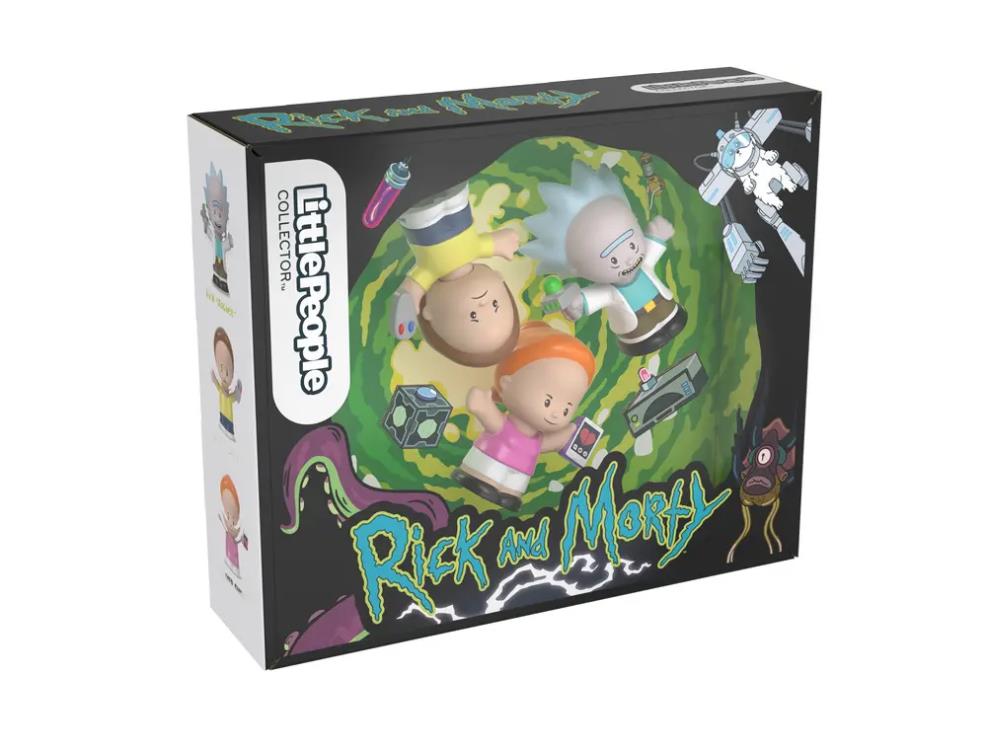 Rick and Morty Little People Collector Exclusive Three-Pack Gallery Image 5