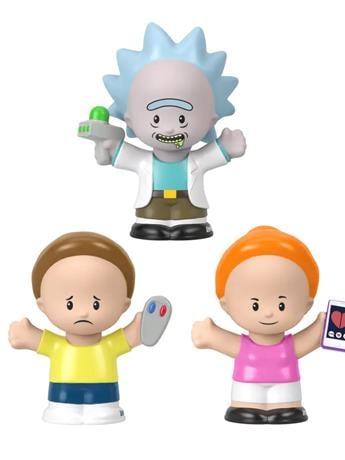 Rick and Morty Little People Collector Exclusive Three-Pack Gallery Image 2