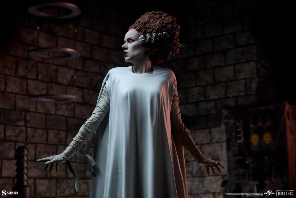 Universal Monsters Premium Format Mixed Media The Bride of Frankenstein (Fully Sculpted Ver.) Statue Gallery Image 7