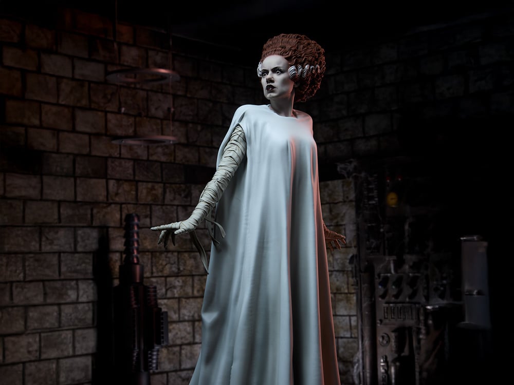 Universal Monsters Premium Format Mixed Media The Bride of Frankenstein  (Fully Sculpted Ver.) Statue