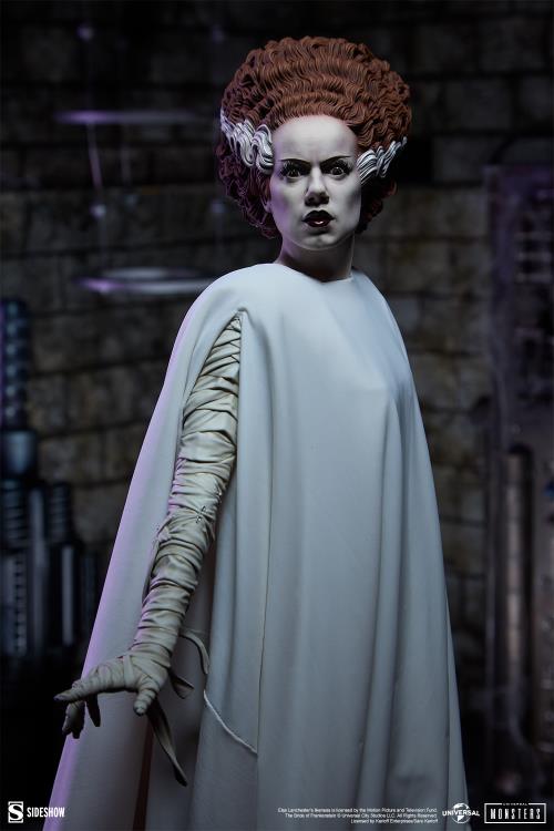 Universal Monsters Premium Format Mixed Media The Bride of Frankenstein (Fabric Costuming Ver.) Statue Gallery Image 7