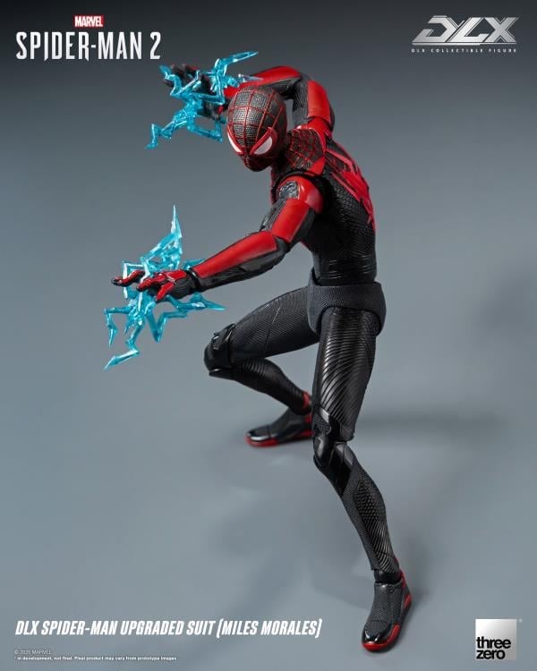 Marvel's Spider-Man 2 DLX Spider-Man Upgraded Suit (Miles Morales) Action Figure Gallery Image 9