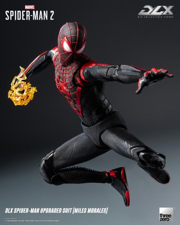 Marvel's Spider-Man 2 DLX Spider-Man Upgraded Suit (Miles Morales) Action Figure Gallery Image 8