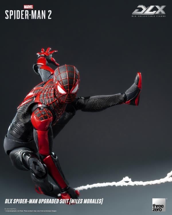 Marvel's Spider-Man 2 DLX Spider-Man Upgraded Suit (Miles Morales) Action Figure Gallery Image 7