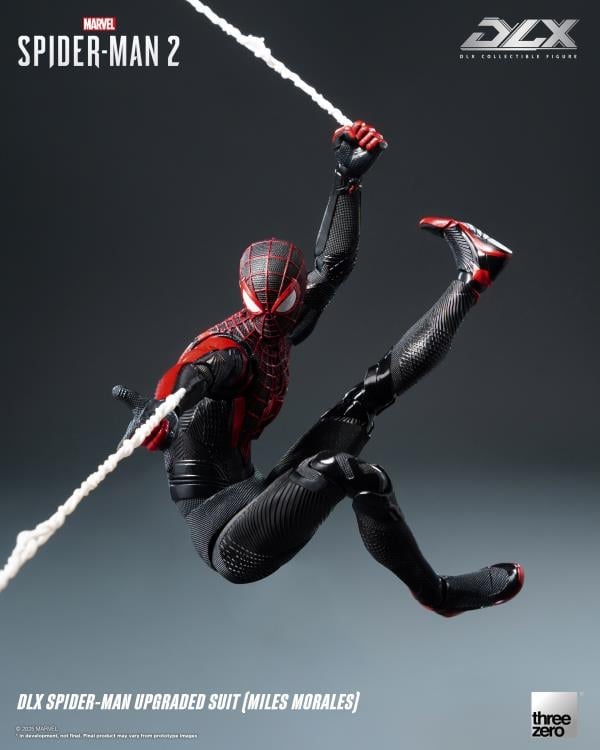 Marvel's Spider-Man 2 DLX Spider-Man Upgraded Suit (Miles Morales) Action Figure Gallery Image 11