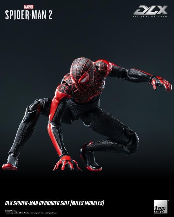 Marvel's Spider-Man 2 DLX Spider-Man Upgraded Suit (Miles Morales) Action Figure Gallery Image 6