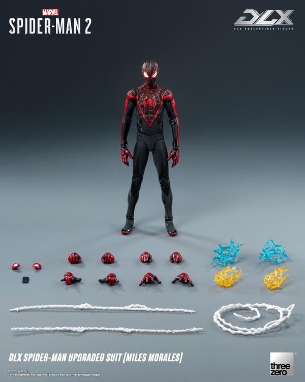 Marvel's Spider-Man 2 DLX Spider-Man Upgraded Suit (Miles Morales) Action Figure Gallery Image 16