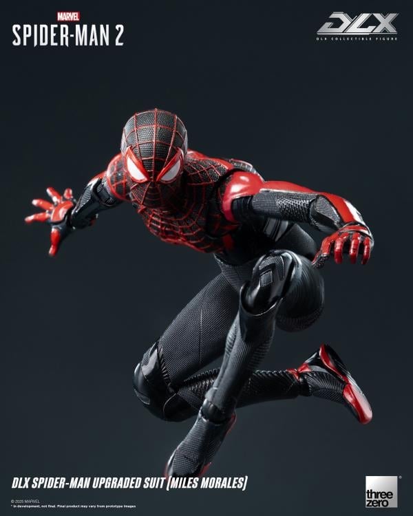 Marvel's Spider-Man 2 DLX Spider-Man Upgraded Suit (Miles Morales) Action Figure Gallery Image 5