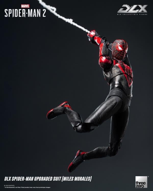 Marvel's Spider-Man 2 DLX Spider-Man Upgraded Suit (Miles Morales) Action Figure Gallery Image 15