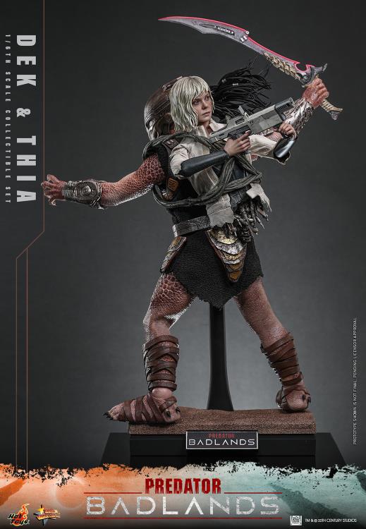 Predator: Badlands MMS850 Dek and Thia 1/6th Scale Collectible Figure Gallery Image 4