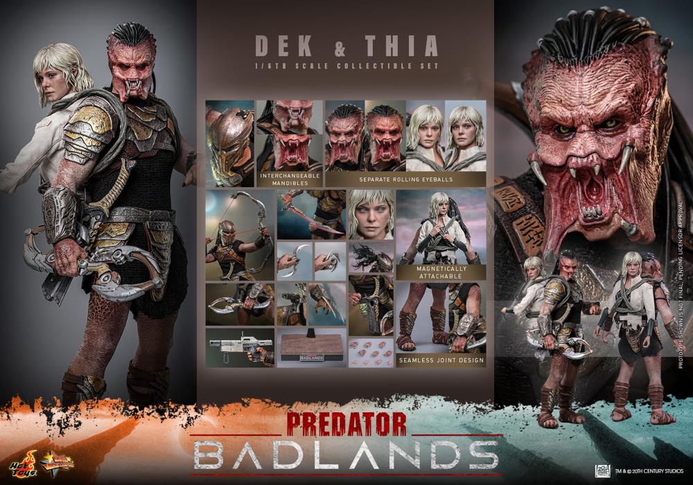Predator: Badlands MMS850 Dek and Thia 1/6th Scale Collectible Figure