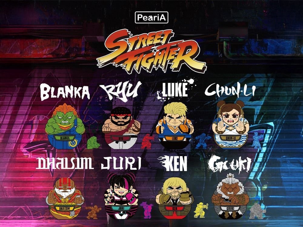 Street Fighter 6 Pocket Edition Box of 9 Figures