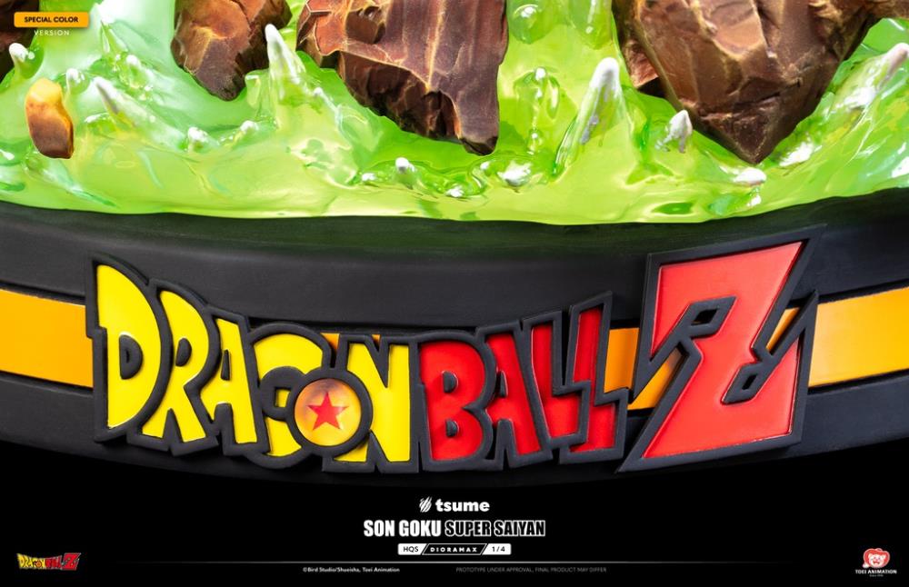 Dragon Ball Z HQS Dioramax Super Saiyan Son Goku (Special Ver.) 1/4 Scale Limited Edition Statue Gallery Image 22