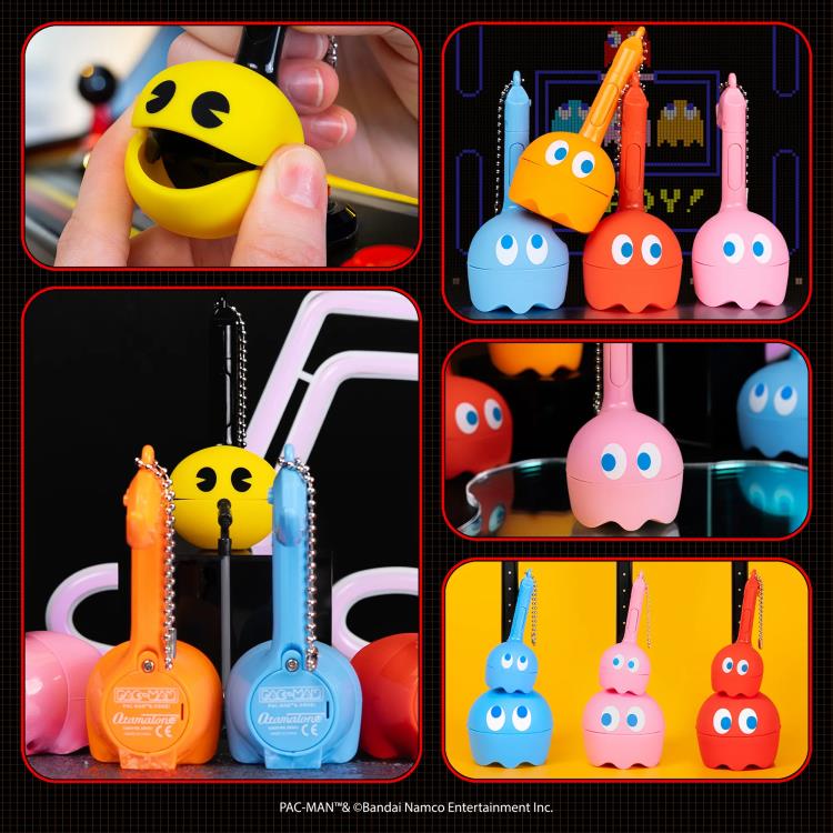 Pac-Man Otamatone Melody Inky Musical Instrument Keychain Gallery Image 8