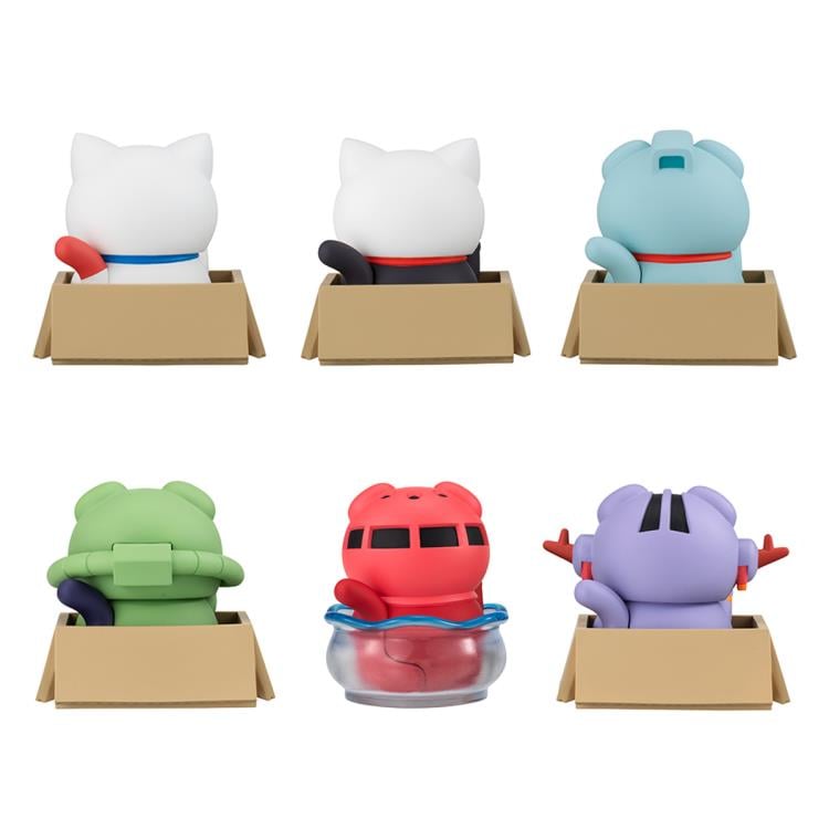 Mobile Suit Gundam Mega Cat Project Nyandam Luckycat Box of 6 Random Figures Gallery Image 4