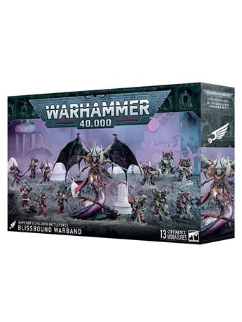 キャラクター Warhammer 40,000 Blissbound Warband Warhammer 40,000 Emperor's Children Battleforce Blissbound Warband