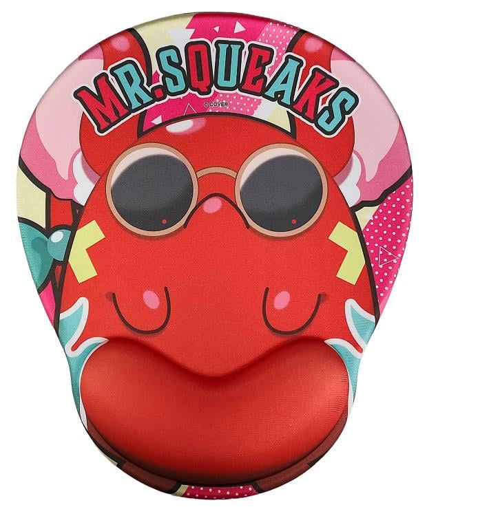 Hololive Mr. Squeaks Raised Face Mouse Pad Gallery Image 3