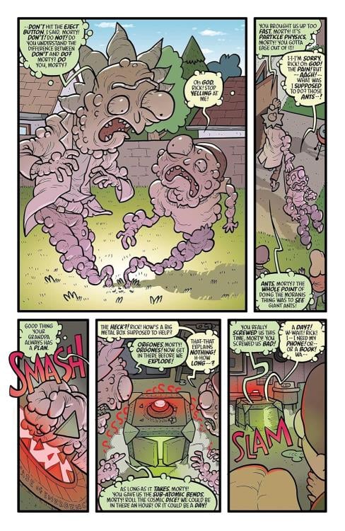 Oni Compact Comics Edition Rick and Morty: Ain't Nothing To FRick With Gallery Image 4