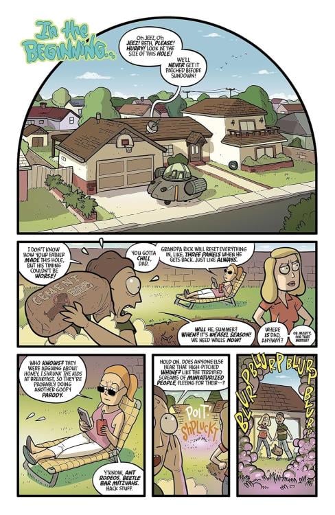 Oni Compact Comics Edition Rick and Morty: Ain't Nothing To FRick With Gallery Image 3
