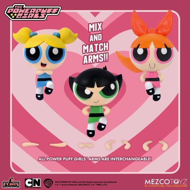 The Powerpuff Girls 5 Points Set of 4 Action Figures Gallery Image 16