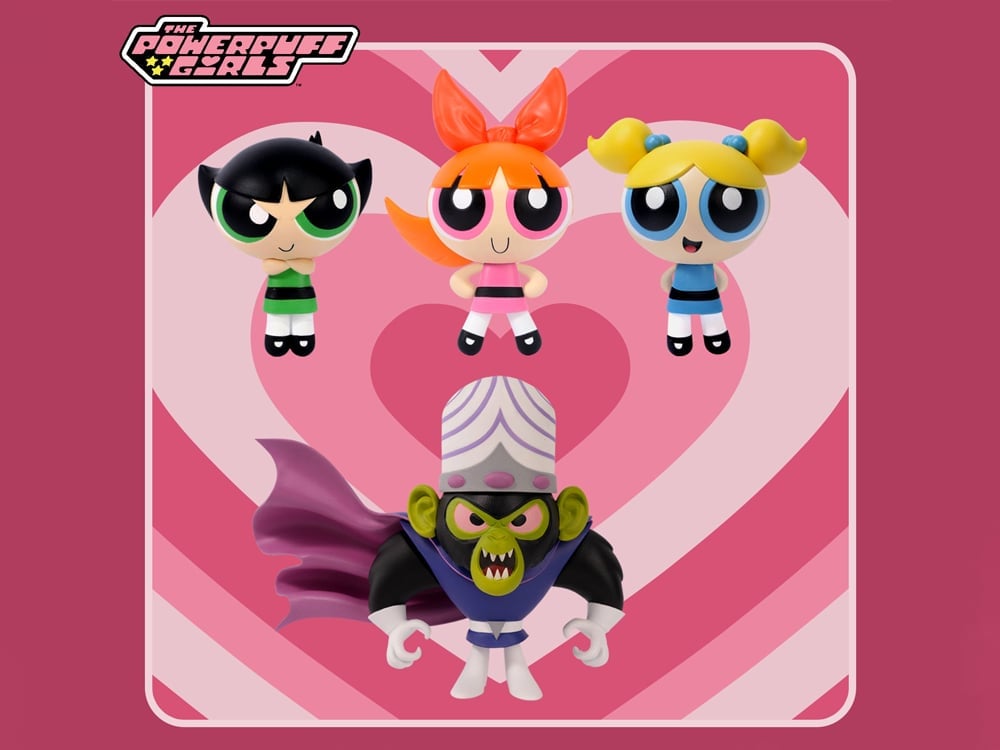 The Powerpuff Girls 5 Points Set of 4 Action Figures