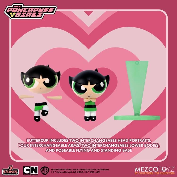 The Powerpuff Girls 5 Points Set of 4 Action Figures Gallery Image 7