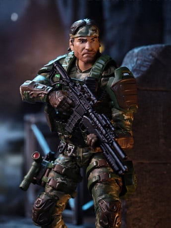 Operation: Monster Force Season Zero Phantom Corps Command Unit 1/12 Scale 2025 Convention Exclusive Action Figure Gallery Image 2