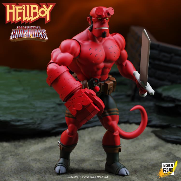 Hellboy Immortal Champions Hellboy Retro Action Figure Gallery Image 6