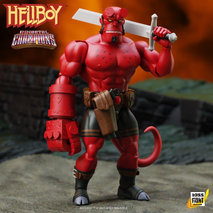 Hellboy Immortal Champions Hellboy Retro Action Figure