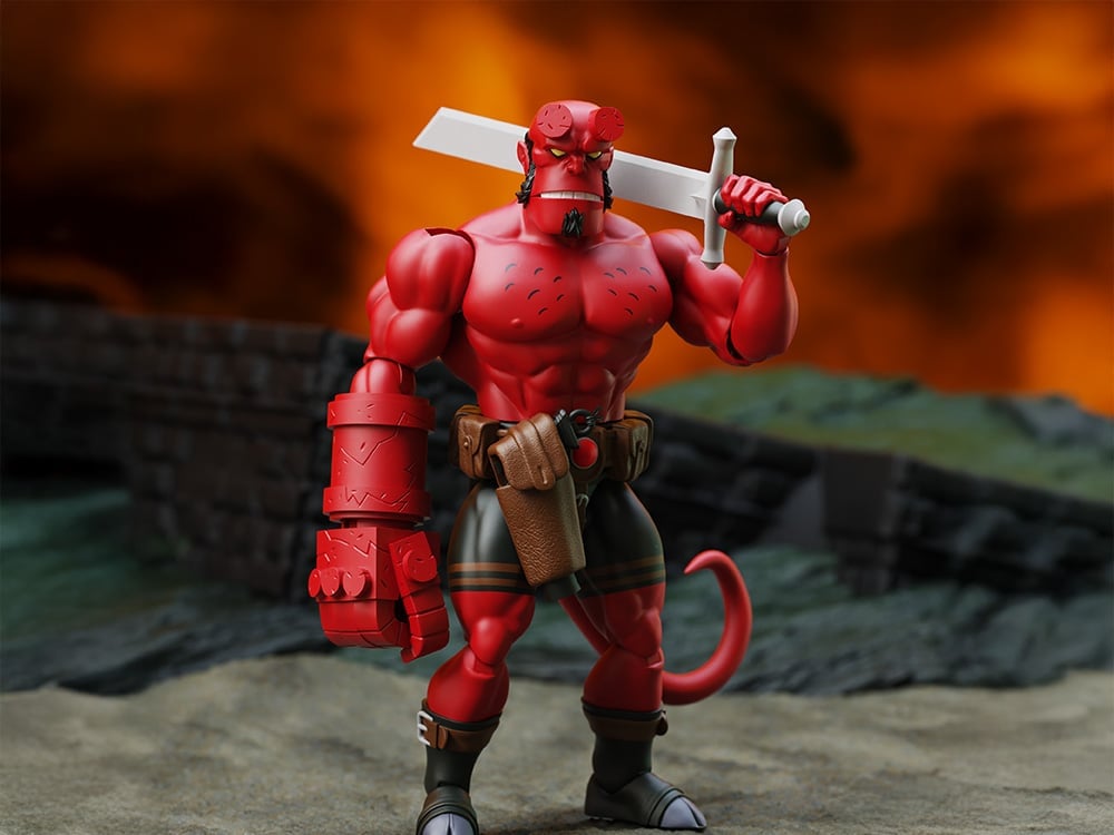 Hellboy Immortal Champions Hellboy Retro Action Figure