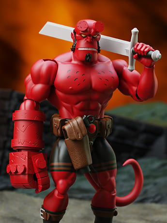Hellboy Immortal Champions Hellboy Retro Action Figure Gallery Image 2