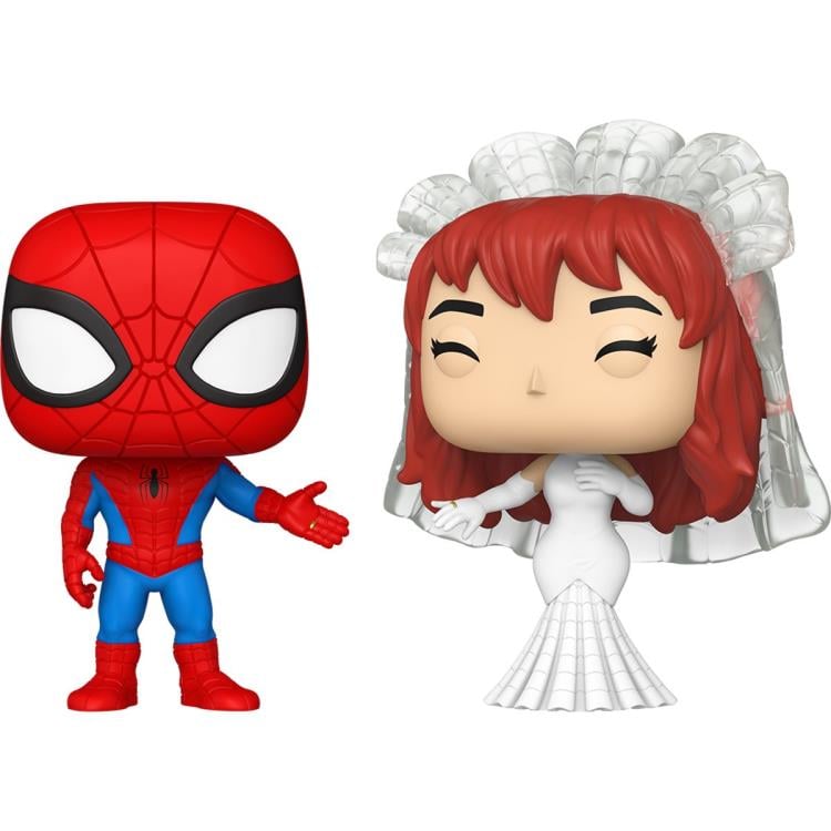 Marvel Comics Pop! Superhero Couples Spider-Man & Mary-Jane Two-Pack