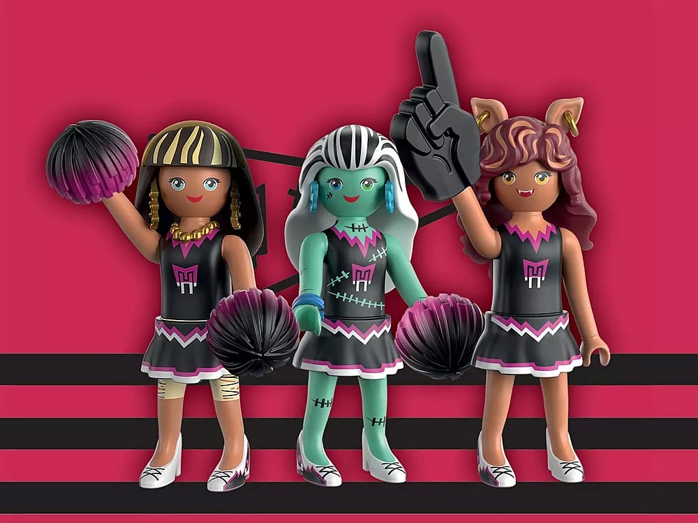 Playmobil x Monster High Fear Squad 3 Miniature Figure Multipack Gallery Image 1
