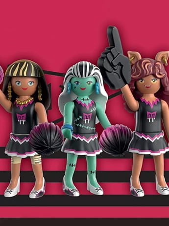 Playmobil x Monster High Fear Squad 3 Miniature Figure Multipack Gallery Image 2