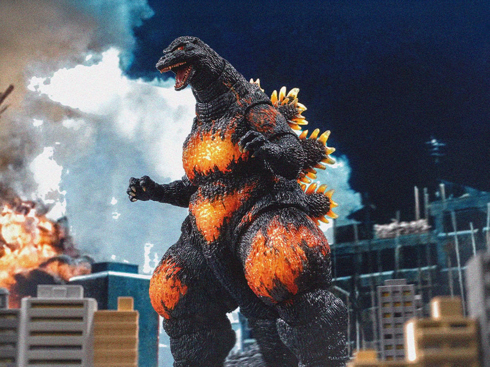 Godzilla vs. Destoroyah (1995) Burning Godzilla Action Figure Gallery Image 1