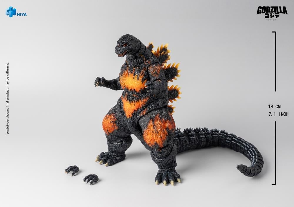 Godzilla vs. Destoroyah (1995) Burning Godzilla Action Figure Gallery Image 12