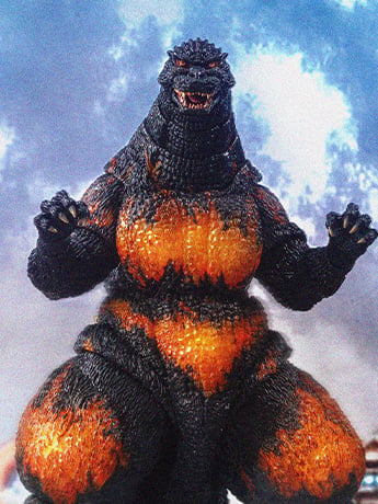 Godzilla vs. Destoroyah (1995) Burning Godzilla Action Figure Gallery Image 2