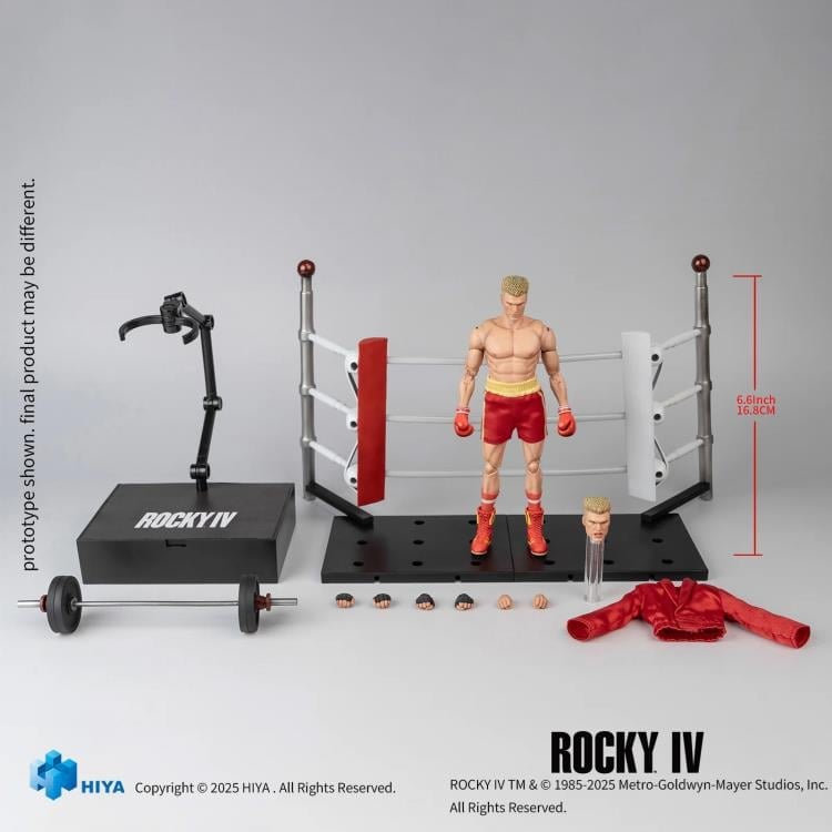 Rocky IV Exquisite Super Series Ivan Drago 1/12 Scale Action Figure Gallery Image 11