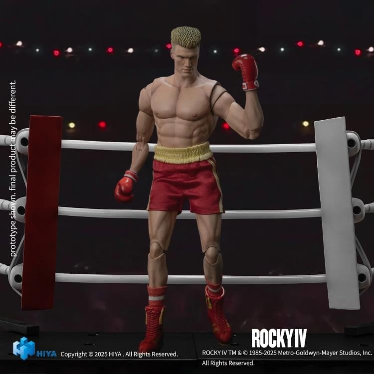 Rocky IV Exquisite Super Series Ivan Drago 1/12 Scale Action Figure Gallery Image 4