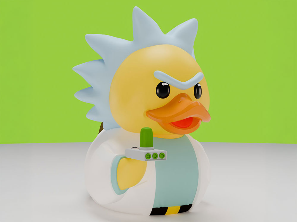 Rick and Morty TUBBZ Rick Sanchez Cosplaying Duck (Boxed Edition) Gallery Image 1
