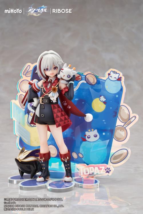 Honkai: Star Rail Rise Up+ Chibi Cat Series Topaz & Numby Figure Gallery Image 17