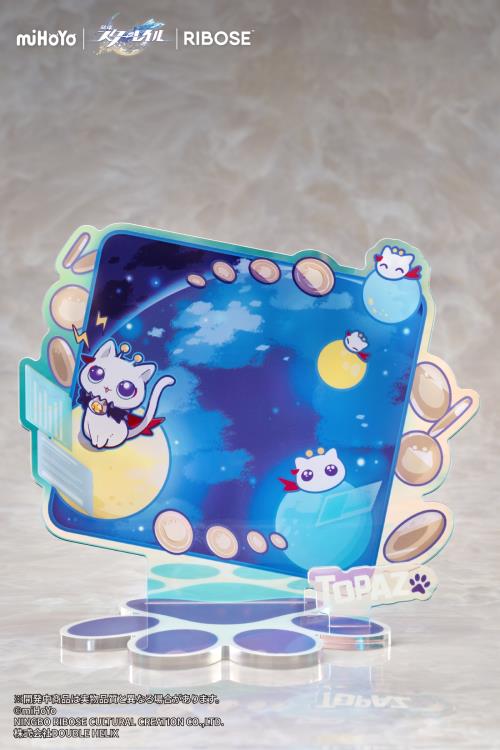 Honkai: Star Rail Rise Up+ Chibi Cat Series Topaz & Numby Figure Gallery Image 19