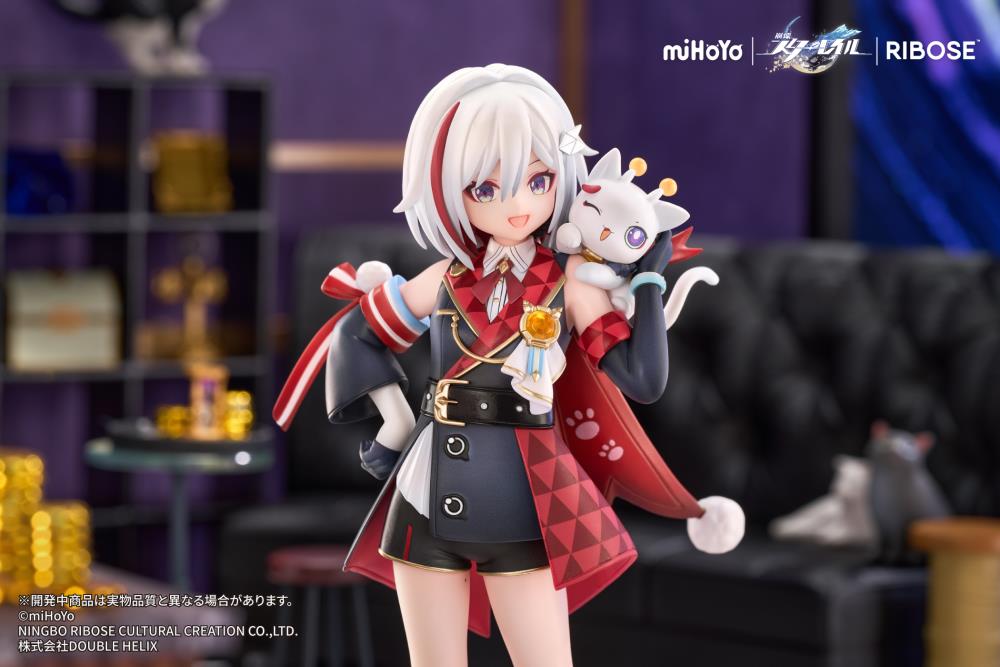 Honkai: Star Rail Rise Up+ Chibi Cat Series Topaz & Numby Figure Gallery Image 7